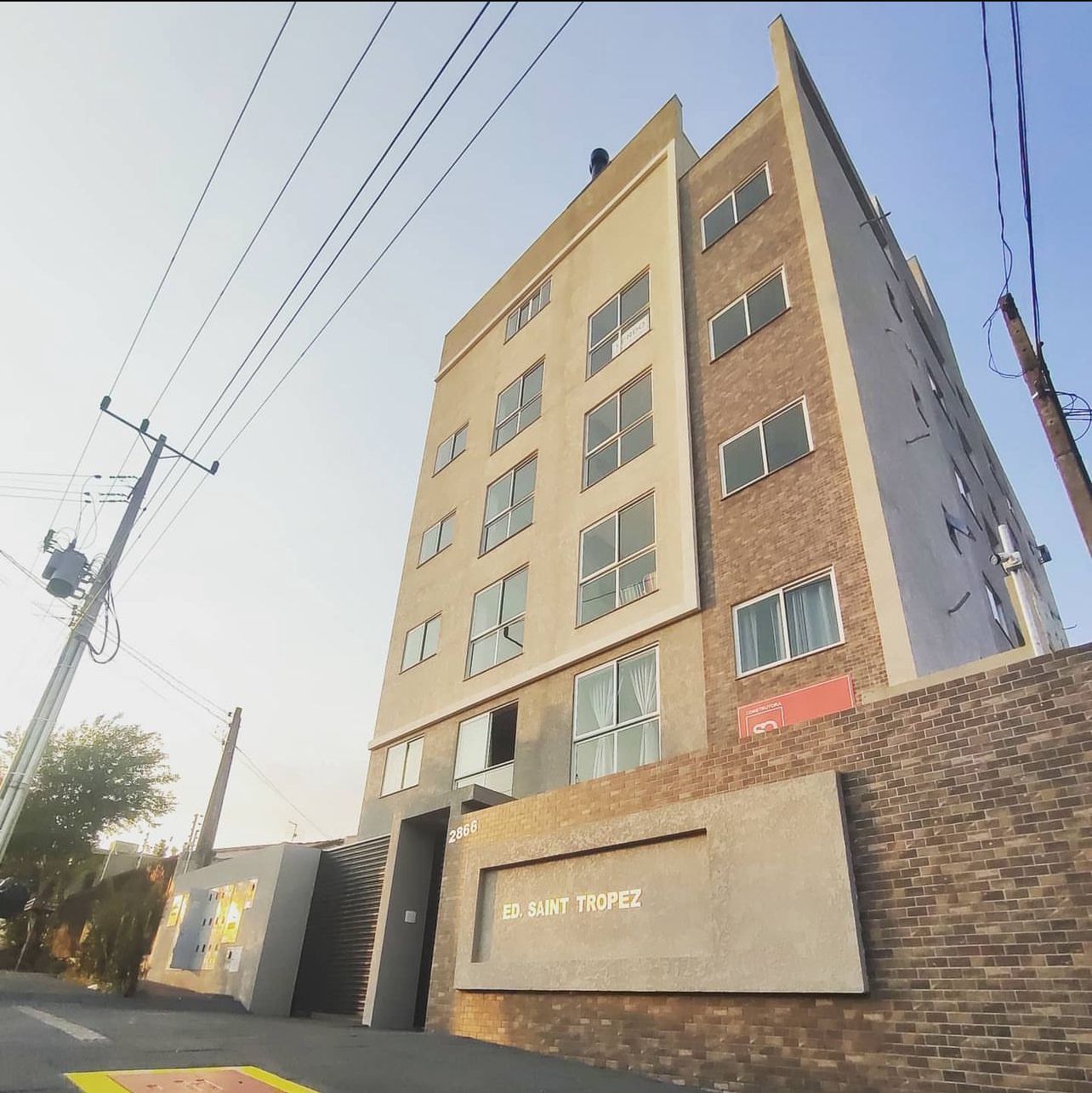 Edifício residencial executado em coparticipação
